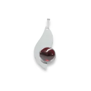 Sterling silver and Garnet Pendant